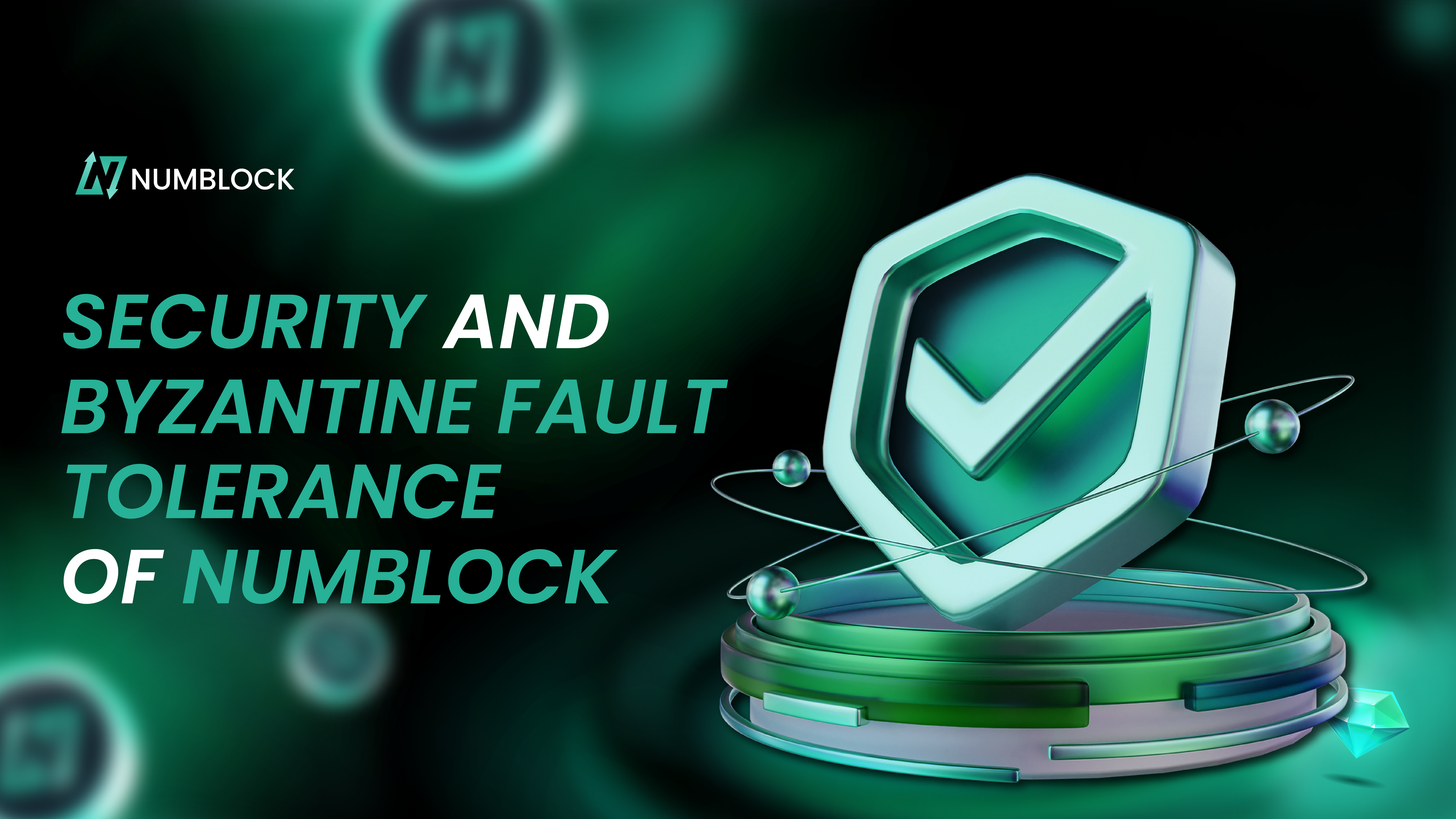 Security and Byzantine Fault Tolerance of NumBlock